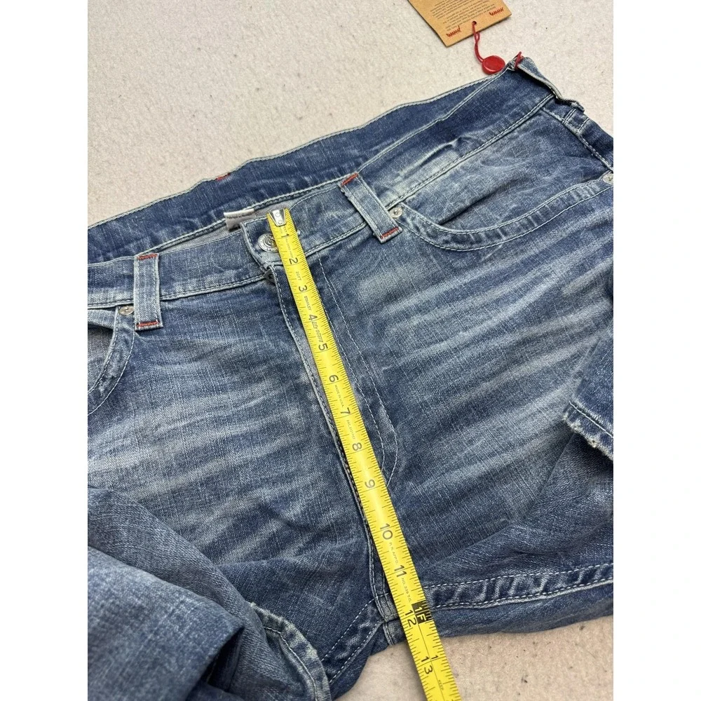 True Religion Section Jeans Mens 44x34 Blue Stretch Straight Denim NWT MSRP$199